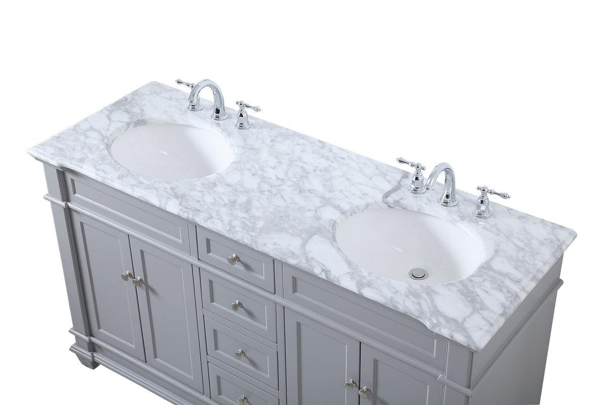 Elegant Lighting - VF50060DGR - Bathroom Vanity Set - Wesley - Grey