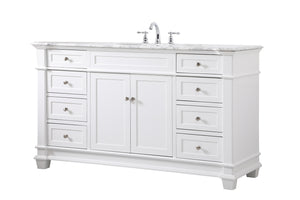 Elegant Lighting - VF50060WH - Bathroom Vanity Set - Wesley - White