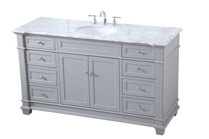 Elegant Lighting - VF50060GR - Bathroom Vanity Set - Wesley - Grey