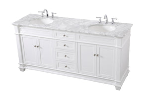 Elegant Lighting - VF50072DWH - Bathroom Vanity Set - Wesley - White