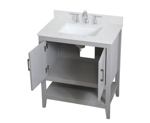 Elegant Lighting - VF16030GR-BS - Bathroom Vanity Set - Aubrey - Grey