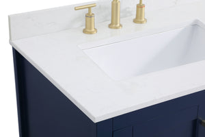 Elegant Lighting - VF16042BL-BS - Bathroom Vanity Set - Aubrey - Blue