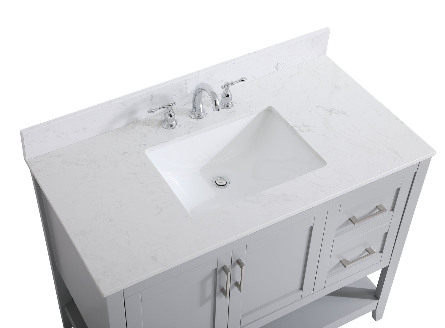 Elegant Lighting - VF16042GR-BS - Bathroom Vanity Set - Aubrey - Grey