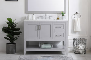 Elegant Lighting - VF16042GR-BS - Bathroom Vanity Set - Aubrey - Grey