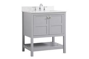 Elegant Lighting - VF16430GR-BS - Bathroom Vanity Set - Theo - Gray