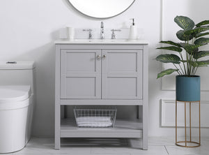 Elegant Lighting - VF16430GR-BS - Bathroom Vanity Set - Theo - Gray