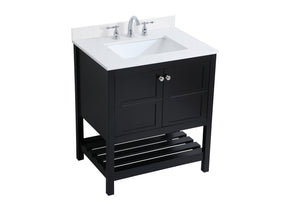 Elegant Lighting - VF16430BK-BS - Bathroom Vanity Set - Theo - Black