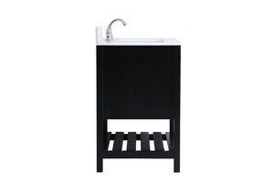 Elegant Lighting - VF16430BK-BS - Bathroom Vanity Set - Theo - Black