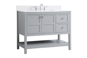 Elegant Lighting - VF16442GR-BS - Bathroom Vanity Set - Theo - Gray