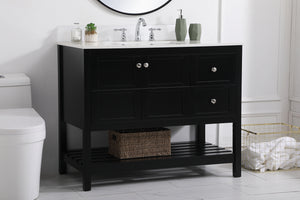 Elegant Lighting - VF16442BK-BS - Bathroom Vanity Set - Theo - Black