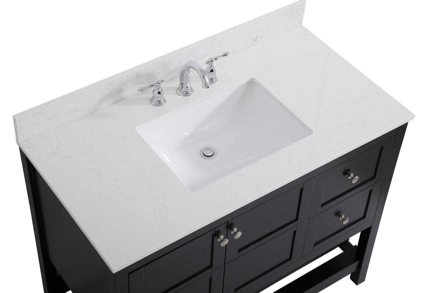 Elegant Lighting - VF16442BK-BS - Bathroom Vanity Set - Theo - Black