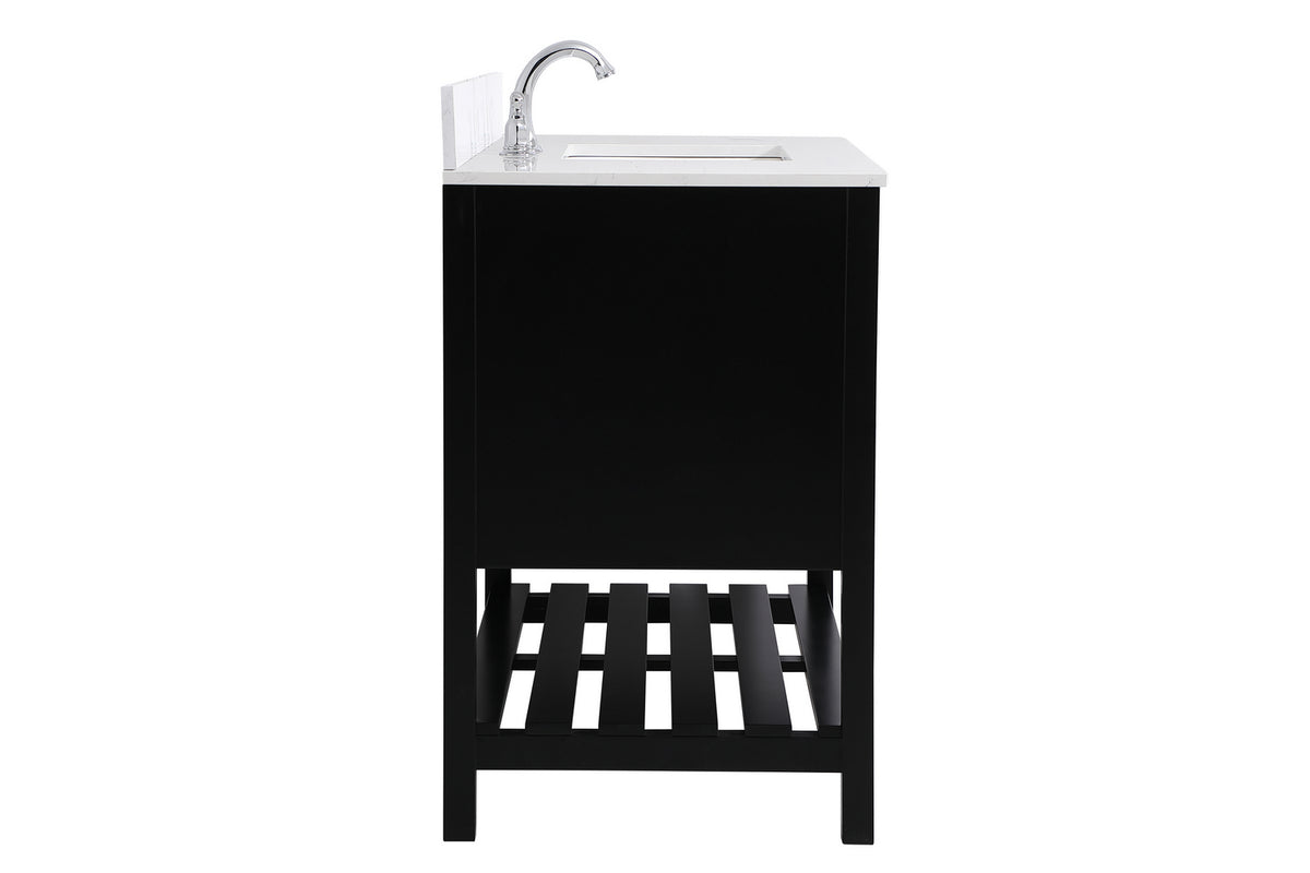 Elegant Lighting - VF16442BK-BS - Bathroom Vanity Set - Theo - Black