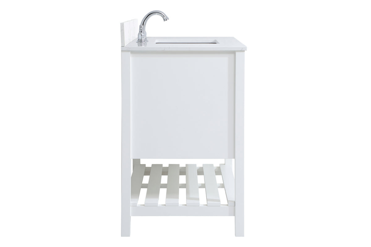 Elegant Lighting - VF16442WH-BS - Bathroom Vanity Set - Theo - White