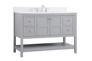 Elegant Lighting - VF16448GR-BS - Bathroom Vanity Set - Theo - Gray