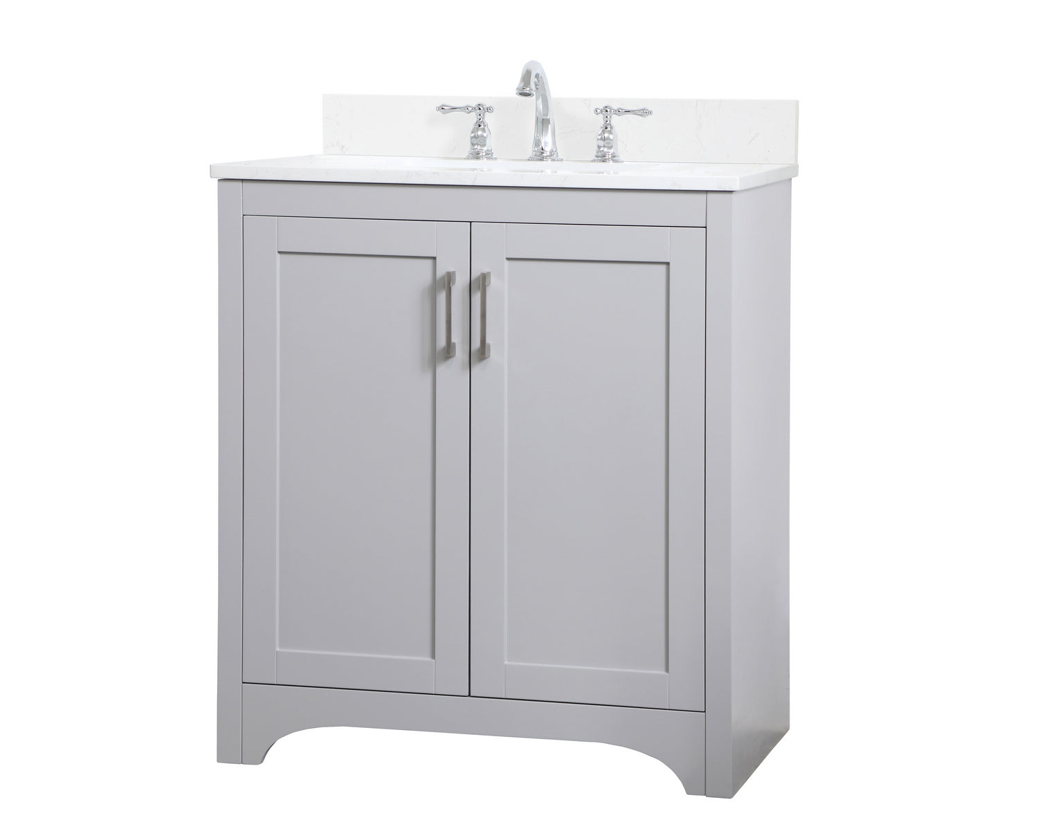 Elegant Lighting - VF17030GR-BS - Bathroom Vanity Set - Moore - Grey