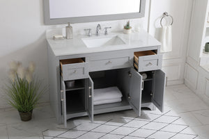 Elegant Lighting - VF17048GR-BS - Bathroom Vanity Set - Moore - Grey