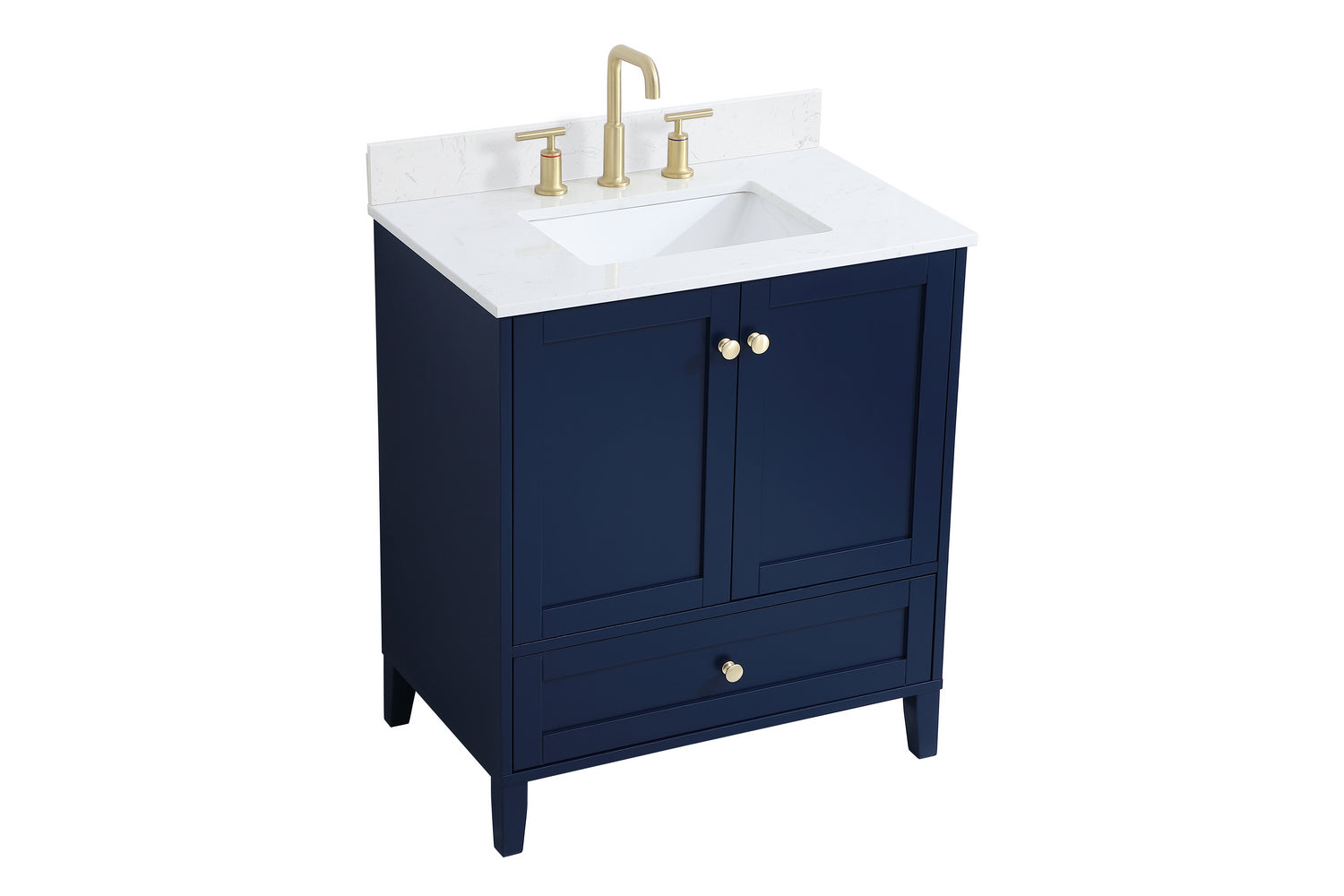 Elegant Lighting - VF18030BL-BS - Bathroom Vanity Set - Sommerville - Blue