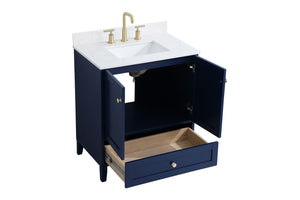 Elegant Lighting - VF18030BL-BS - Bathroom Vanity Set - Sommerville - Blue