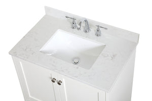 Elegant Lighting - VF18030WH-BS - Bathroom Vanity Set - Sommerville - White