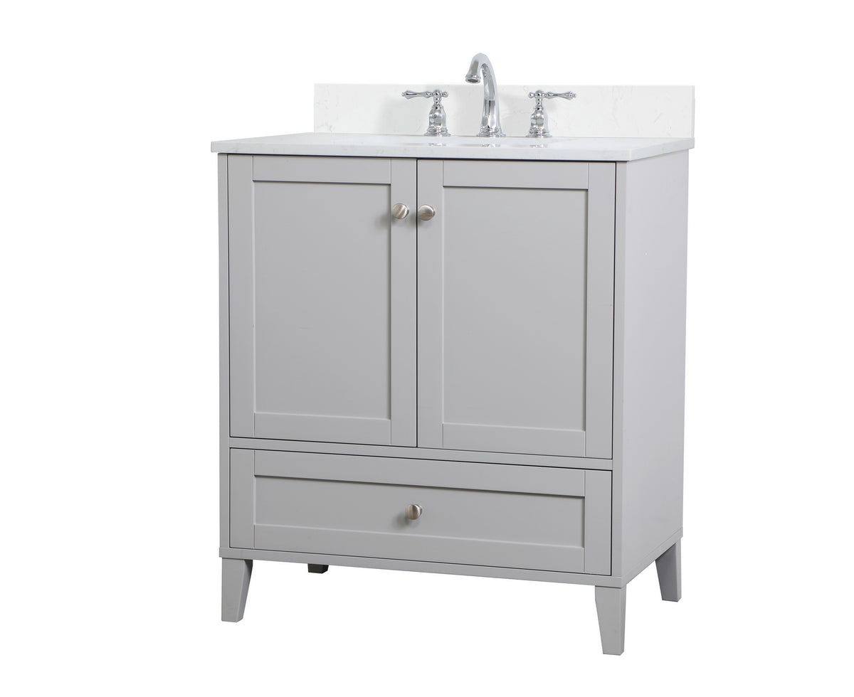 Elegant Lighting - VF18030GR-BS - Bathroom Vanity Set - Sommerville - Grey