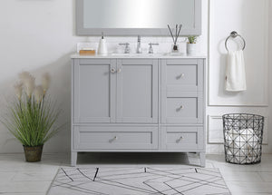 Elegant Lighting - VF18042GR-BS - Bathroom Vanity Set - sommerville - Grey