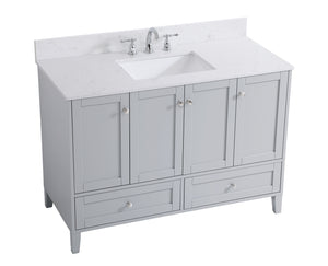 Elegant Lighting - VF18048GR-BS - Bathroom Vanity Set - sommerville - Grey