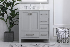 Elegant Lighting - VF18832GR-BS - Bathroom Vanity Set - Irene - Gray