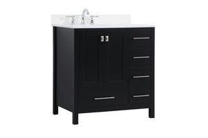 Elegant Lighting - VF18832BK-BS - Bathroom Vanity Set - Irene - Black