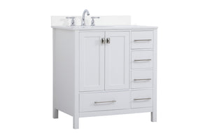 Elegant Lighting - VF18832WH-BS - Bathroom Vanity Set - Irene - White