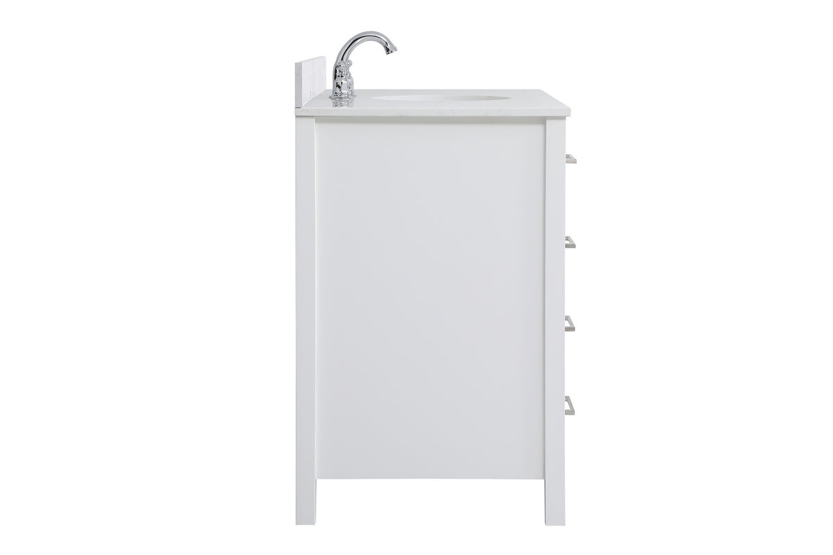 Elegant Lighting - VF18848WH-BS - Bathroom Vanity Set - Irene - White