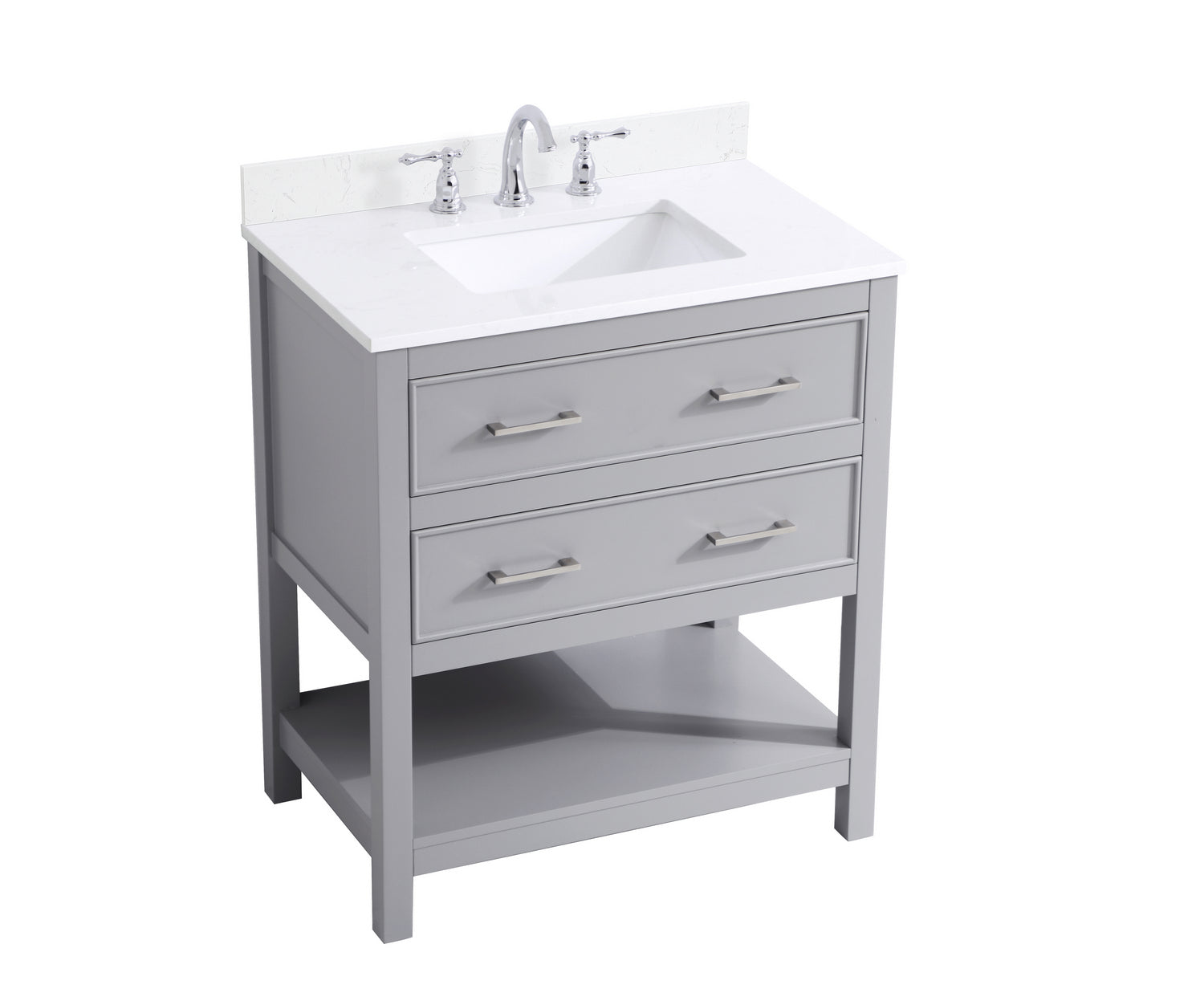 Elegant Lighting - VF19030GR-BS - Bathroom Vanity Set - Sinclaire - Grey