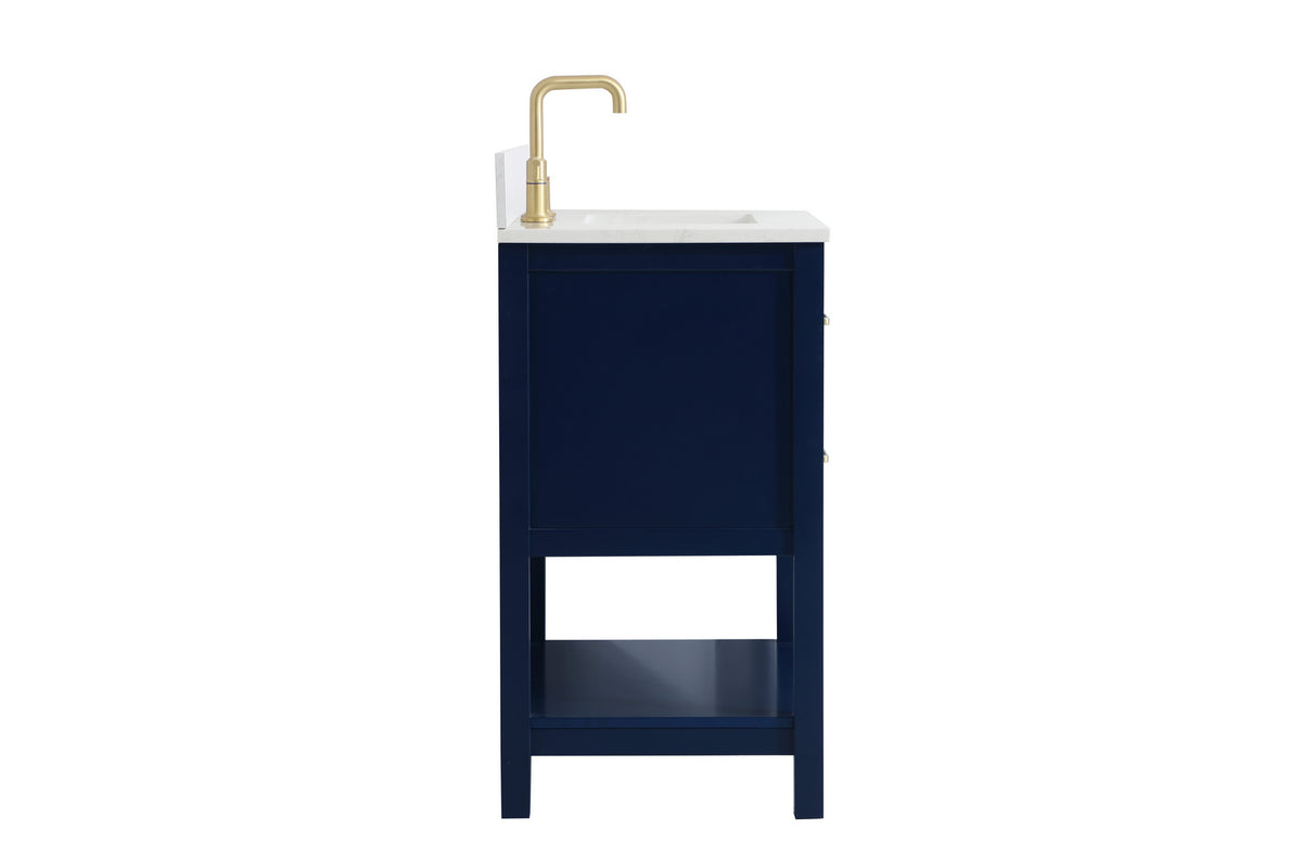 Elegant Lighting - VF19030BL-BS - Bathroom Vanity Set - Sinclaire - Blue