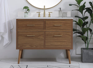 Elegant Lighting - VF41042WB-BS - Bathroom Vanity Set - Boise - Walnut Brown