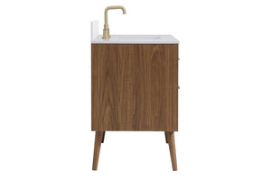 Elegant Lighting - VF41042WB-BS - Bathroom Vanity Set - Boise - Walnut Brown