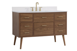 Elegant Lighting - VF41048WB-BS - Bathroom Vanity Set - Boise - Walnut Brown