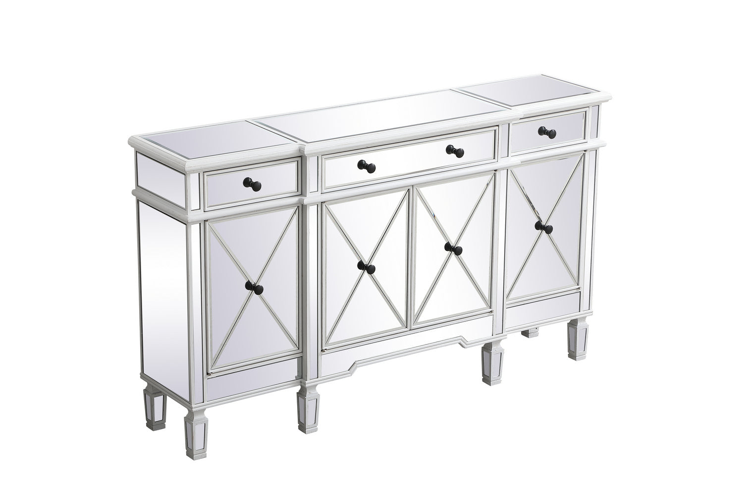 Elegant Lighting - MF6-1001AW - Credenza - Contempo - Antique White