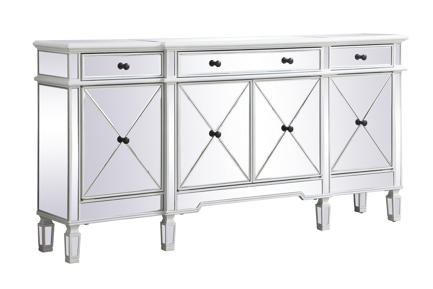 Elegant Lighting - MF6-2111AW - Credenza - Contempo - Antique White