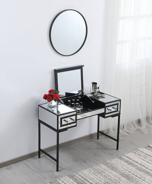 Elegant Lighting - MF73020BK - Vanity Table - Beau - Black