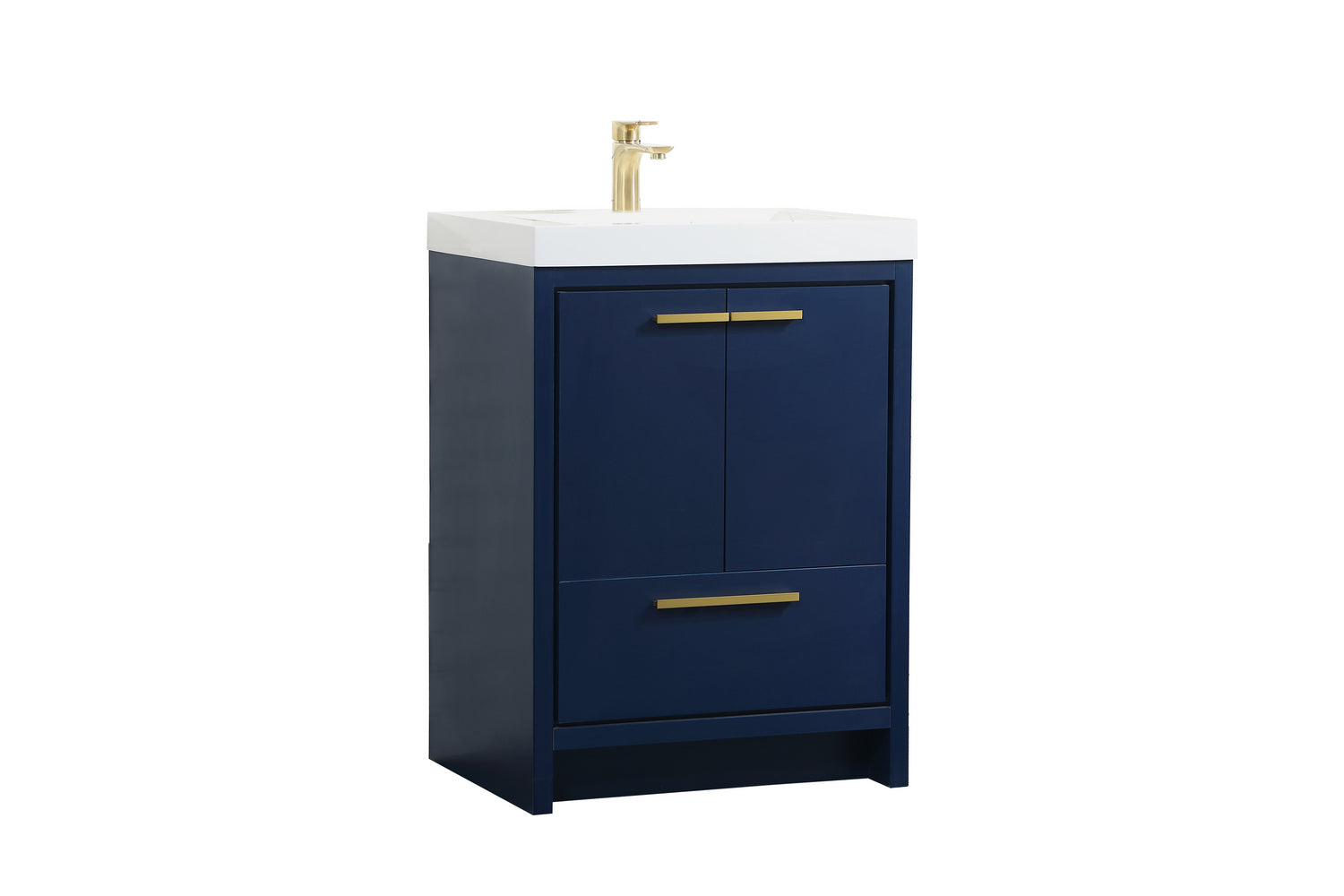 Elegant Lighting - VF46024MBL - Bathroom Vanity Set - Wyatt - Blue