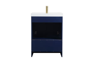 Elegant Lighting - VF46024MBL - Bathroom Vanity Set - Wyatt - Blue