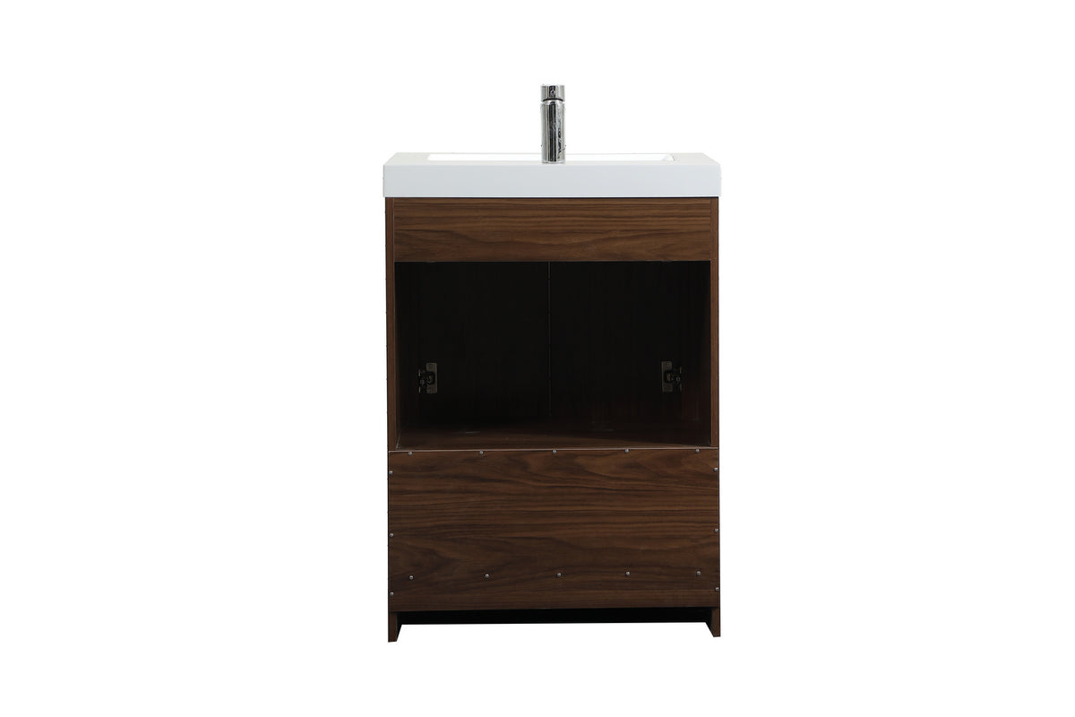 Elegant Lighting - VF46024MWT - Bathroom Vanity Set - Wyatt - Walnut