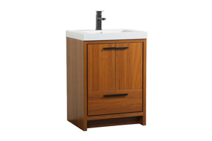 Elegant Lighting - VF46024MTK - Bathroom Vanity Set - Wyatt - Teak