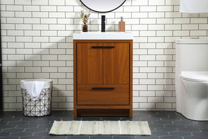 Elegant Lighting - VF46024MTK - Bathroom Vanity Set - Wyatt - Teak