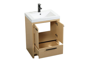 Elegant Lighting - VF46024MMP - Bathroom Vanity Set - Wyatt - Maple