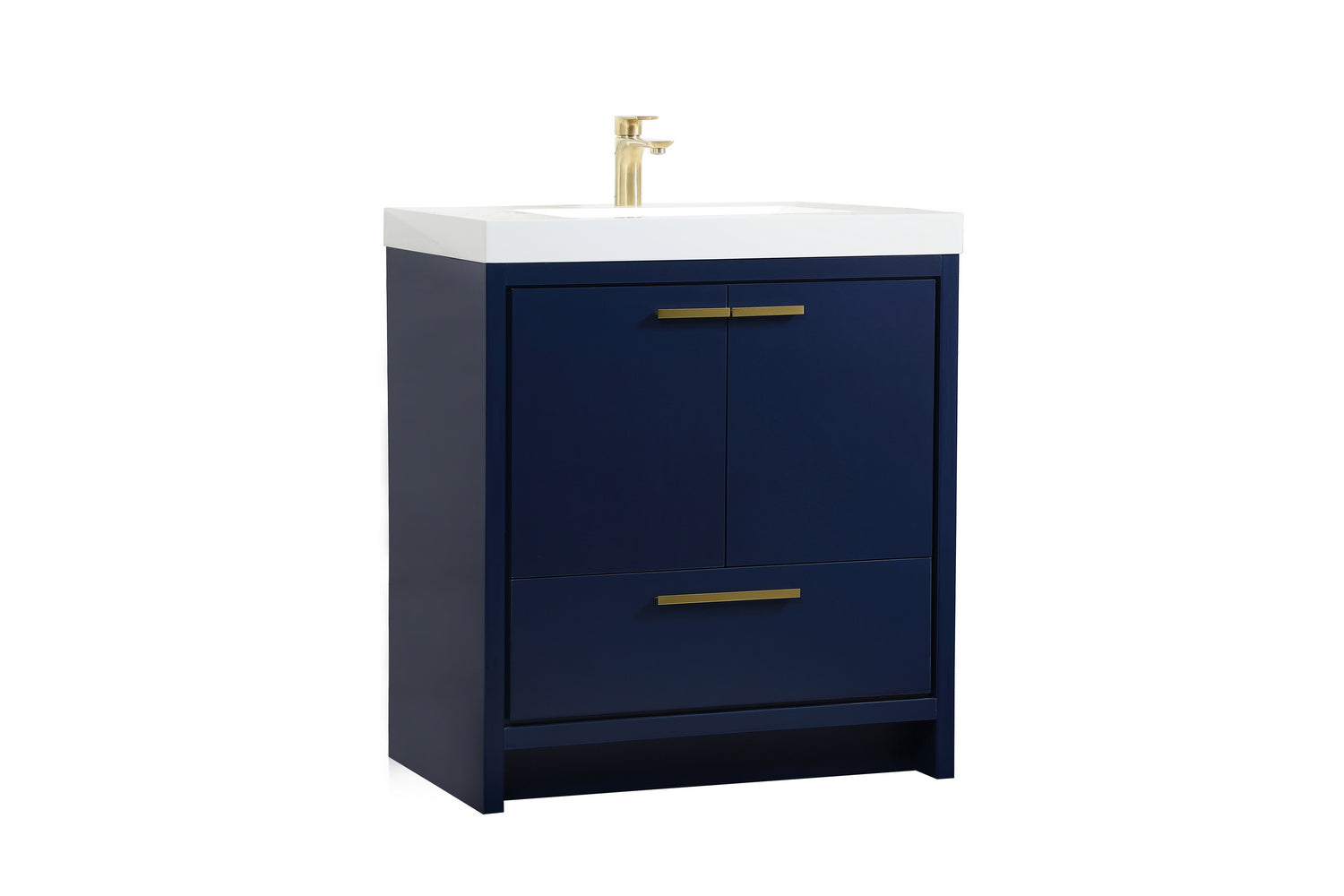 Elegant Lighting - VF46030MBL - Bathroom Vanity Set - Wyatt - Blue