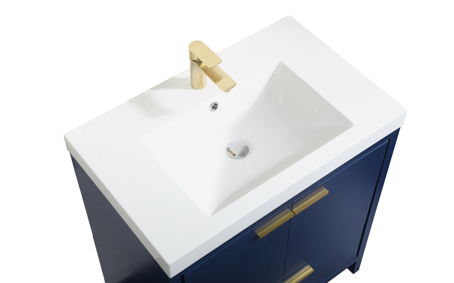 Elegant Lighting - VF46030MBL - Bathroom Vanity Set - Wyatt - Blue