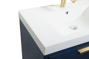 Elegant Lighting - VF46030MBL - Bathroom Vanity Set - Wyatt - Blue