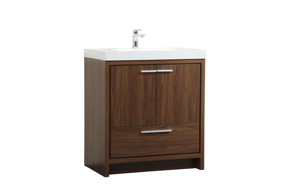 Elegant Lighting - VF46030MWT - Bathroom Vanity Set - Wyatt - Walnut