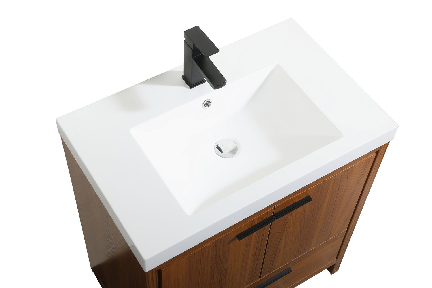 Elegant Lighting - VF46030MTK - Bathroom Vanity Set - Wyatt - Teak