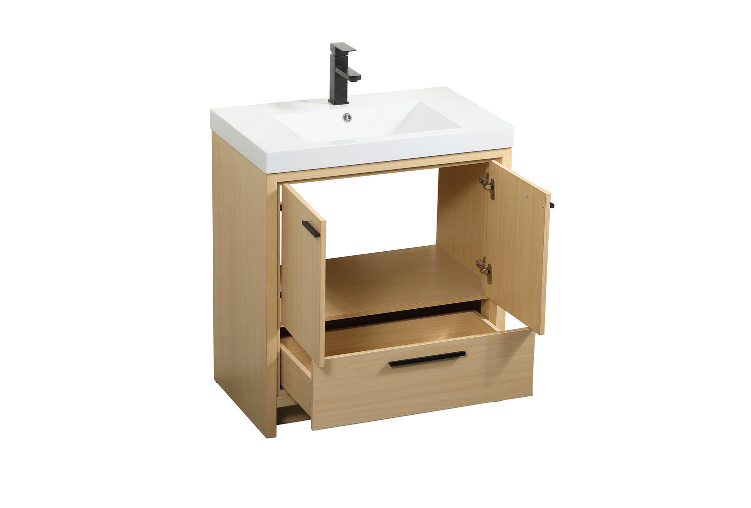 Elegant Lighting - VF46030MMP - Bathroom Vanity Set - Wyatt - Maple